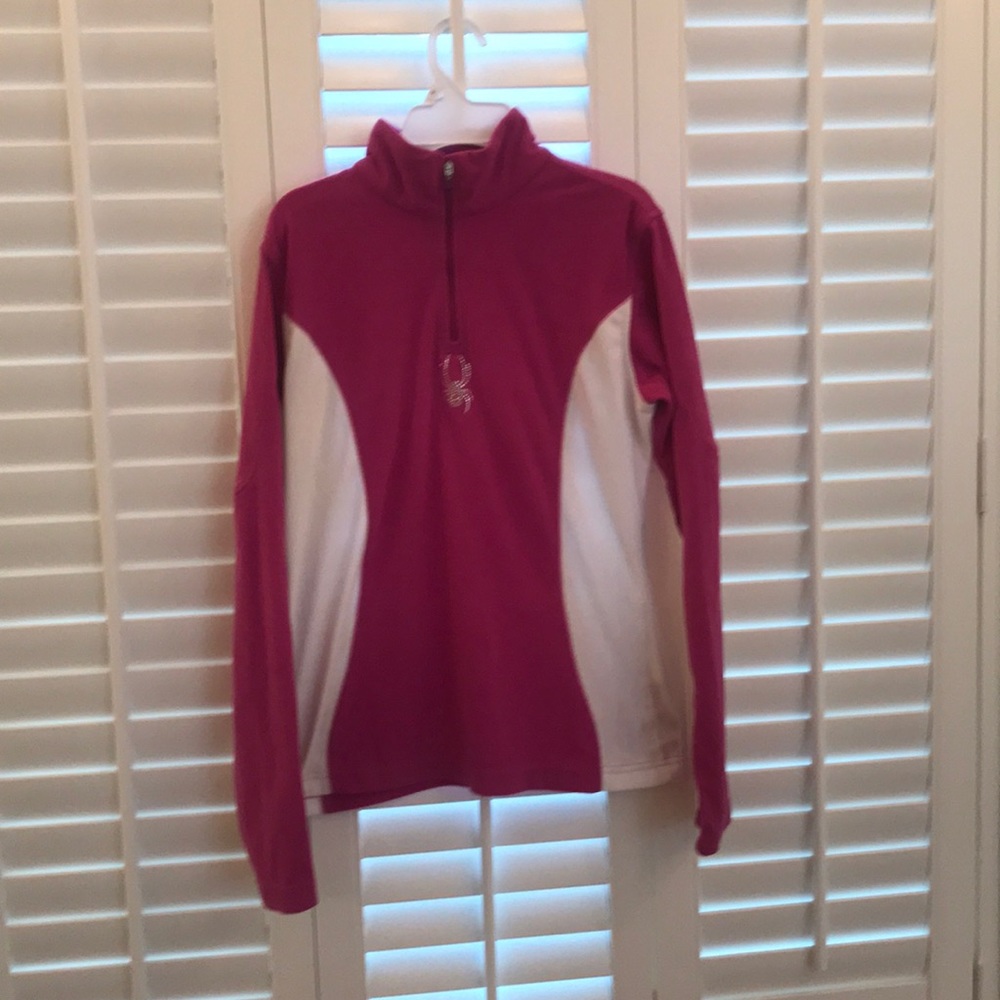 Spyder 1/4 zip fleece.
